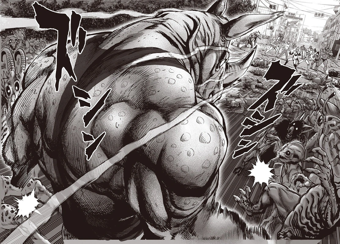 One Punch Man Manga Chapter 94 page 92 - I See scene