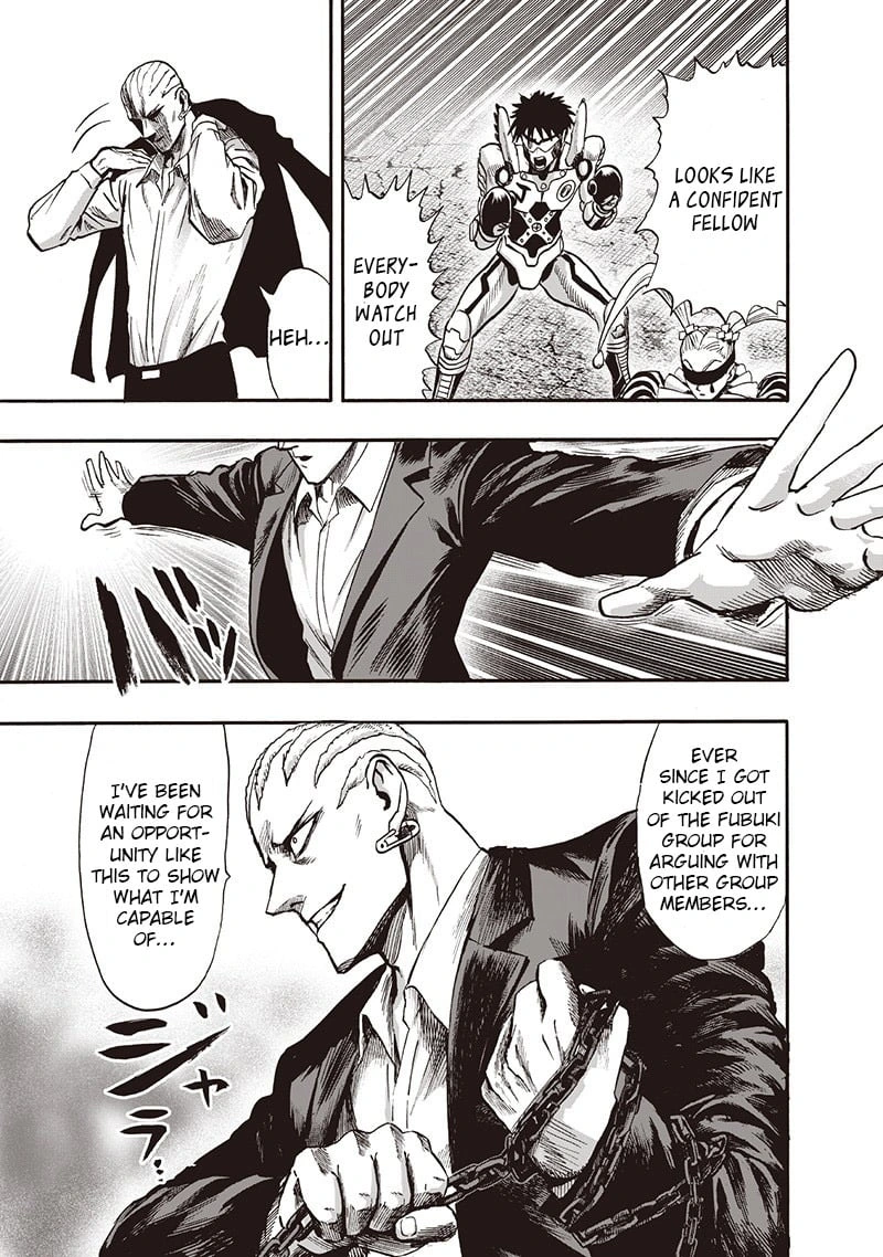 One Punch Man Manga Chapter 94 page 94 - I See scene
