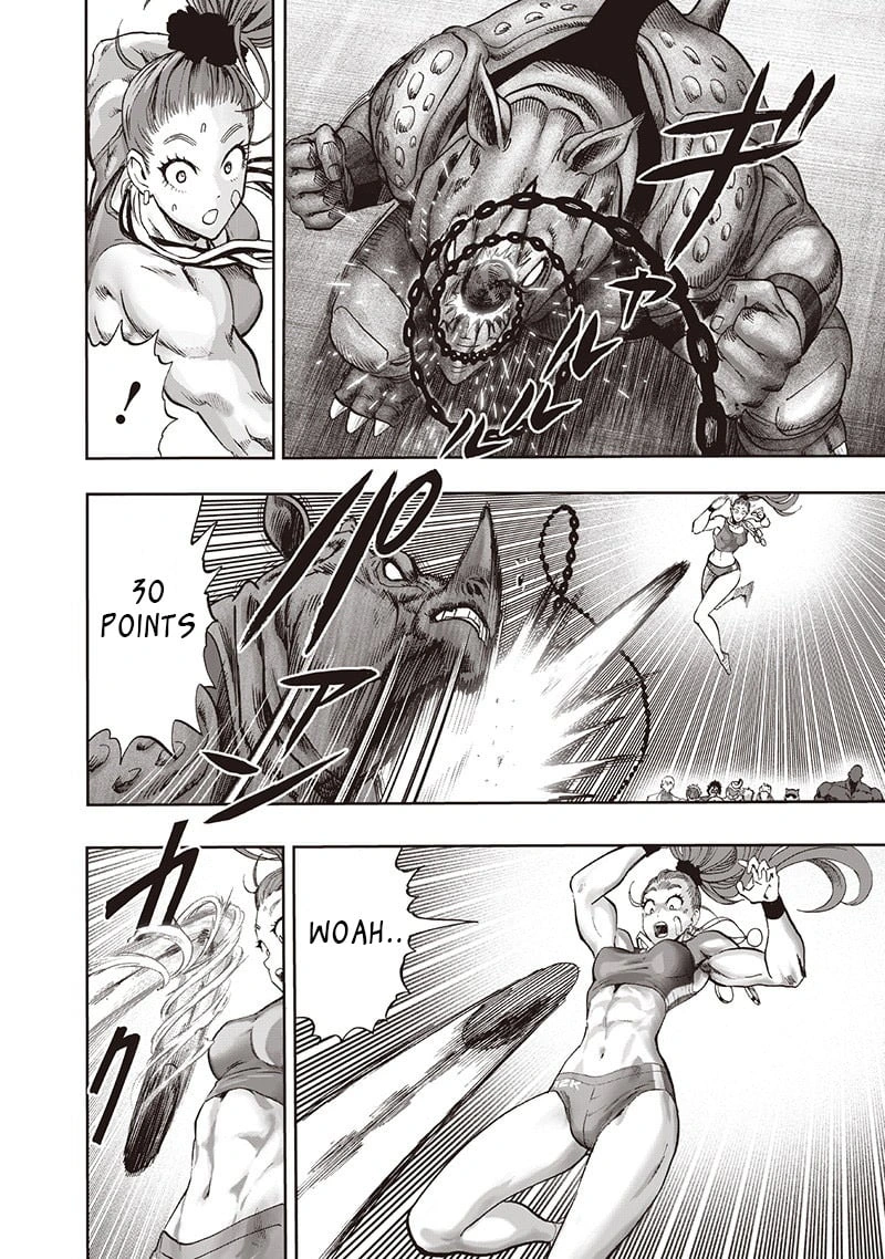 One Punch Man Manga Chapter 94 page 99 - I See scene