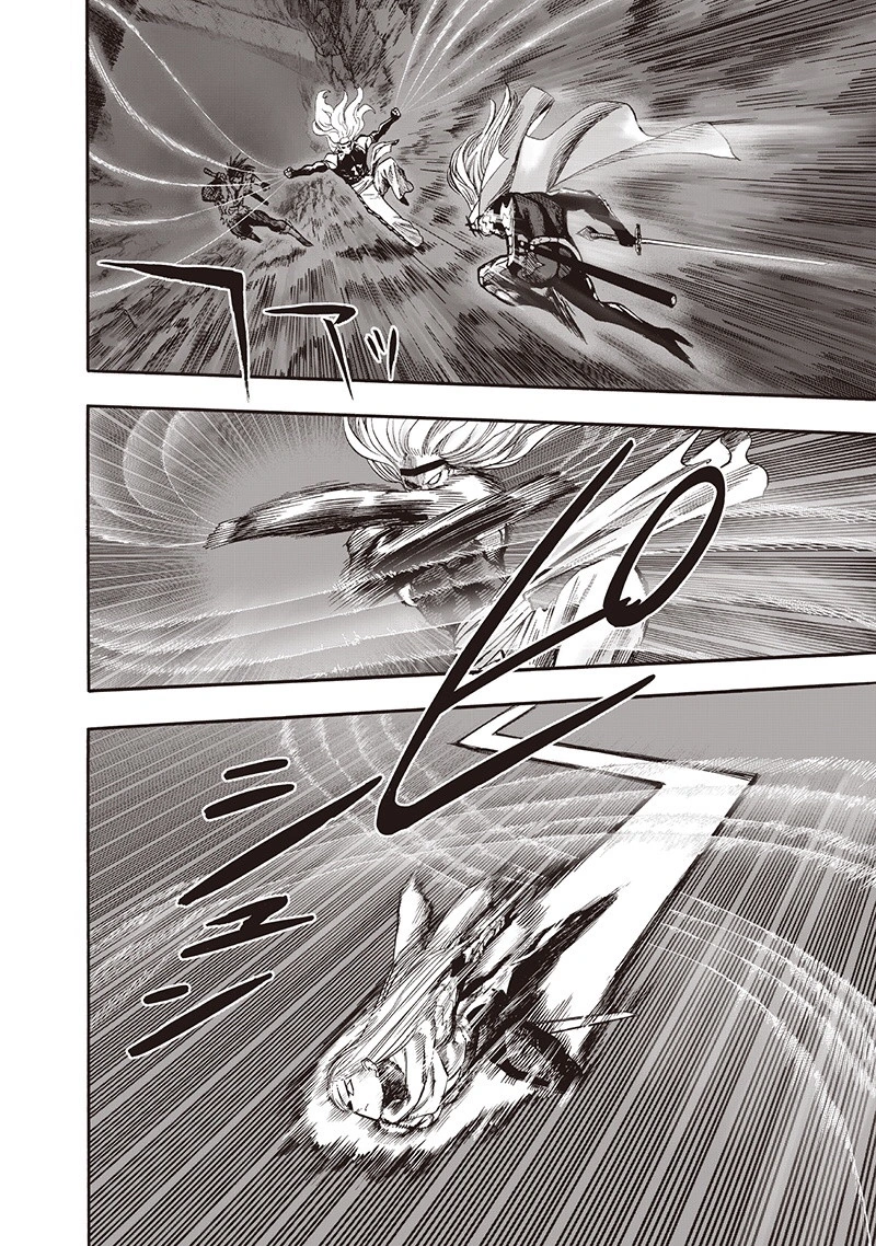 One Punch Man Manga Chapter 95 page 36 - Speedster scene