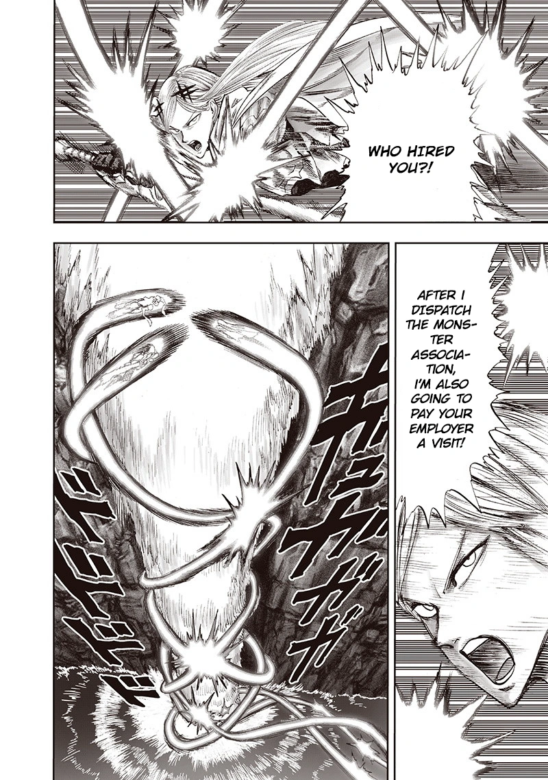 One Punch Man Manga Chapter 95 page 42 - Speedster scene