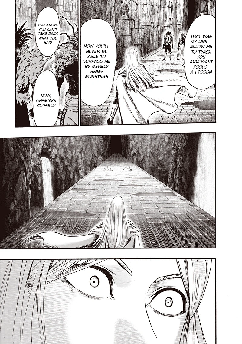 One Punch Man Manga Chapter 95 page 51 - Speedster scene