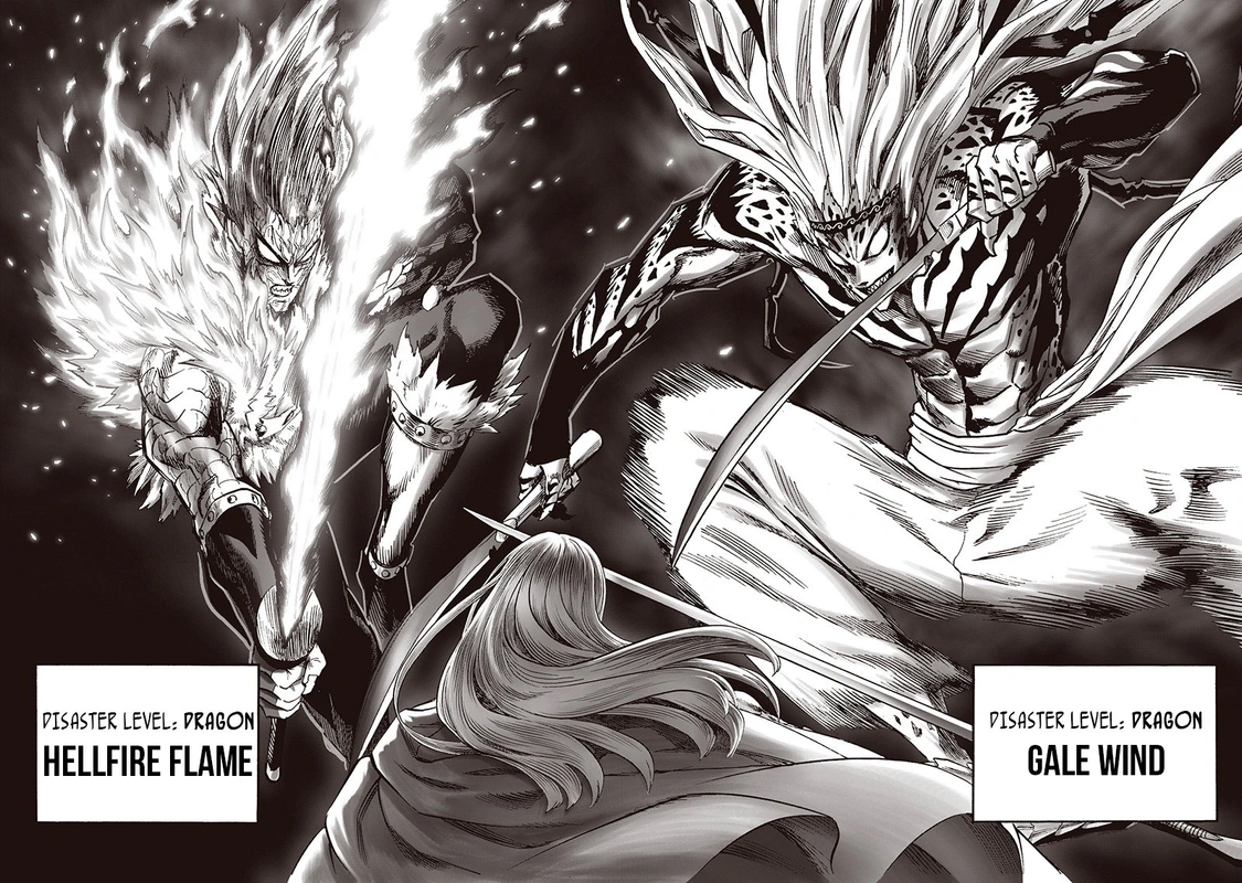 One Punch Man Manga Chapter 95 page 53 - Speedster scene