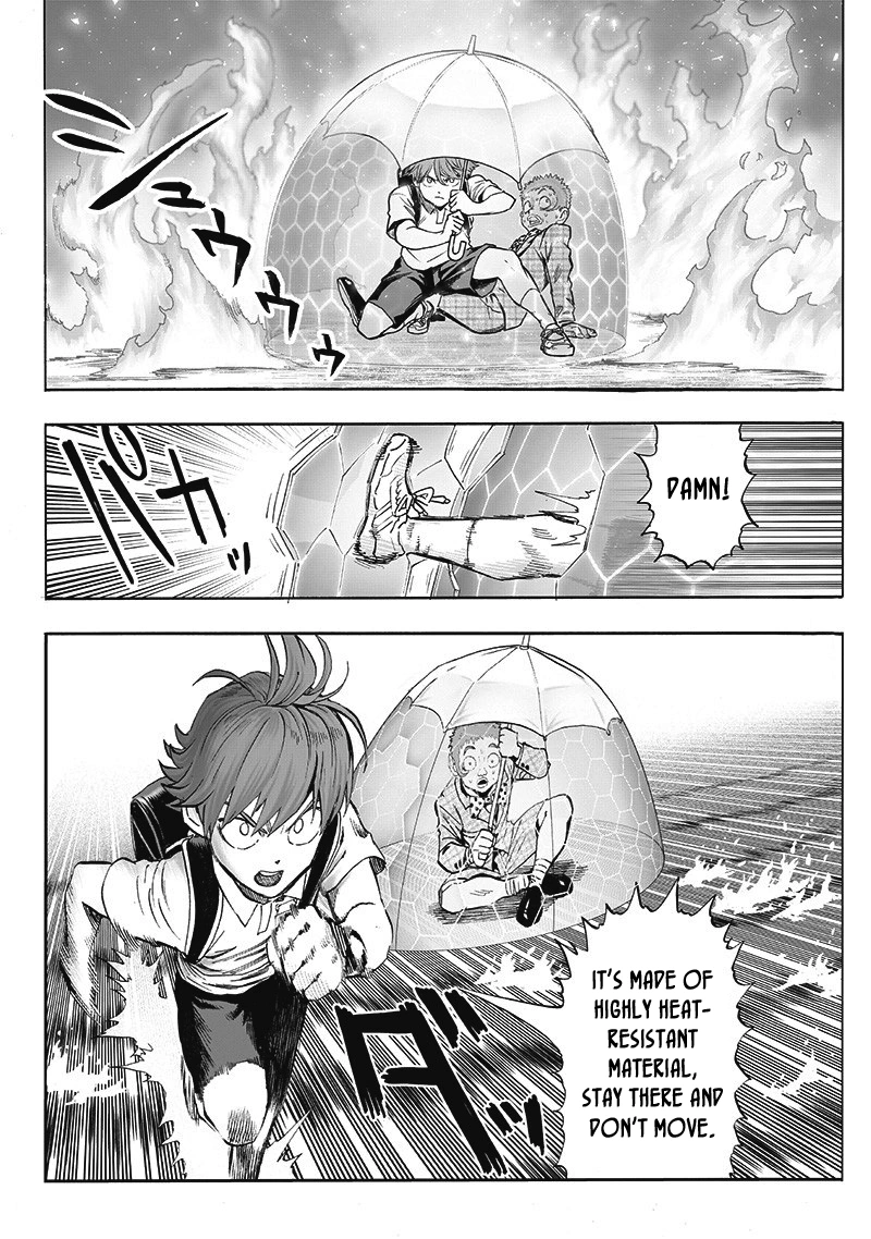 One Punch Man Manga Chapter 98 page 23 - Tears of Regret scene
