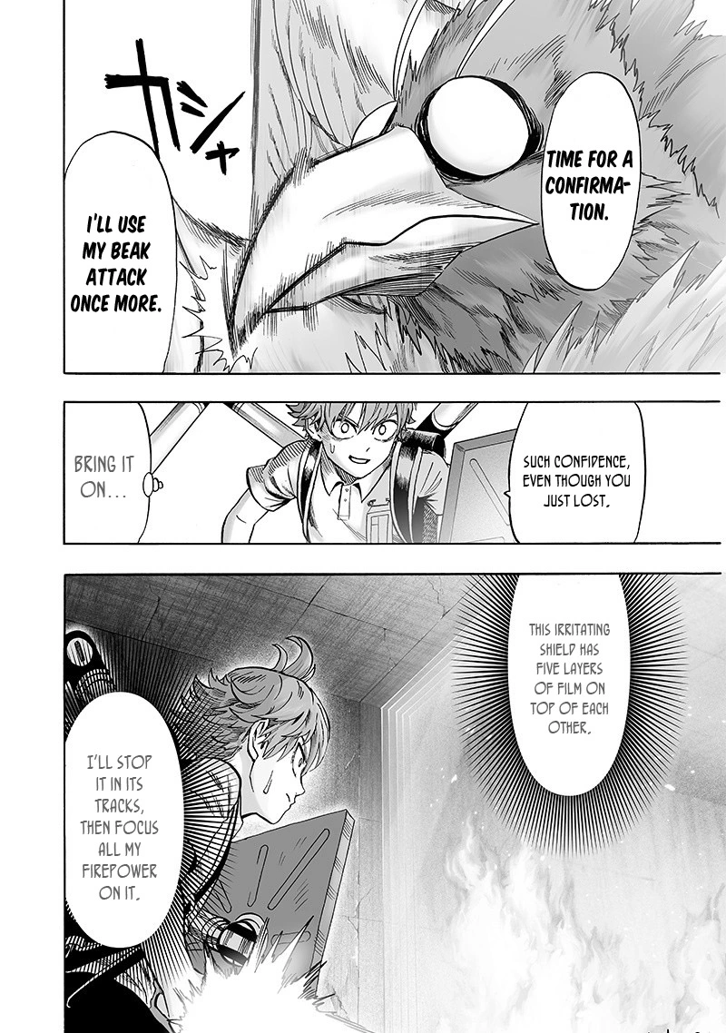 One Punch Man Manga Chapter 98 page 26 - Tears of Regret scene