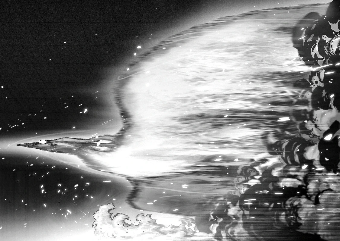 One Punch Man Manga Chapter 98 page 28 - Tears of Regret scene