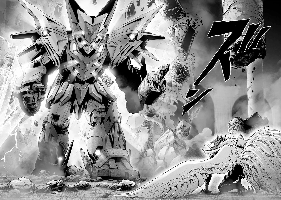 One Punch Man Manga Chapter 98 page 43 - Tears of Regret scene