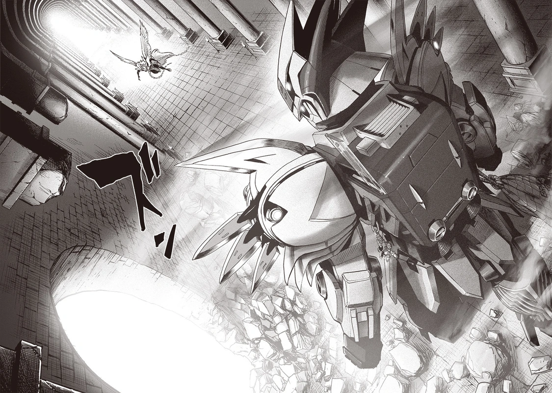 One Punch Man Manga Chapter 99 page 3 - Heat Up scene